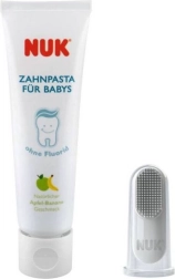 Dentifrice pour enfants et brosse à doigt NUK
