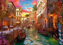 Puzzle Ravensburger Venise romantique 1000 pièces