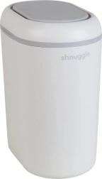 Poubelle à couches Shnuggle Eco Touch blanc/gris