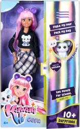 Poupée Kawaii Hi Cora avec l’animal Kurumi