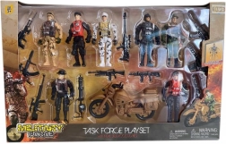 Grande boîte de soldats avec moto STARX