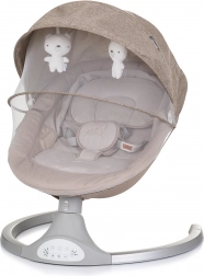berceau électrique pour bébé Nest macadamia