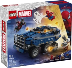 LEGO Marvel La poursuite de Spider-Man derrière le fourgon pénitentiaire