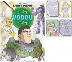 Livre de coloriage Peins à l’eau Fusée