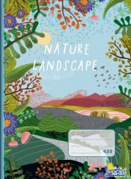 Cahier scolaire A4 vierge 20 feuilles Nature