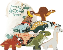 Tour à empiler dinosaures Le Toy Van