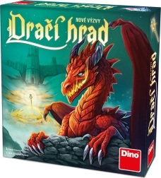 Dino Le Château du Dragon : Nouveaux Défis – jeu de société stratégique d’aventure