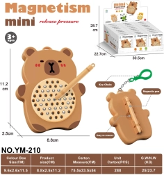 Tableau magnétique capybara