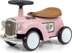 Draisienne ROYCE Retro rose avec espace de rangement et roues EVA