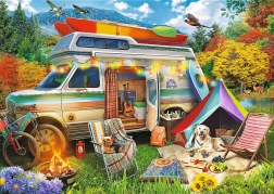 Puzzle Tea Time - Caravan 500 pièces