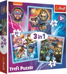 Puzzle 3-en-1 Pat' Patrouille Mighty Pups