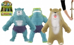 Monstre anti-stress extensible rempli de sable