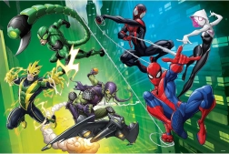 puzzle spiderman : dans la toile d’araignée 300 pièces