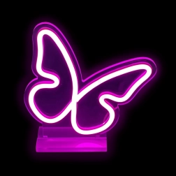 Lampe néon LED papillon 2Kids Toys