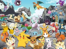 Puzzle 1500 pièces Pokémon Classique