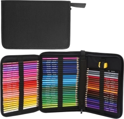 Set de crayons de couleur dans un étui pratique 72 pcs
