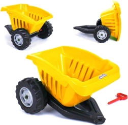 Woopie remorque pour enfants Active Trailer jaune 35 kg
