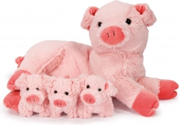 Jouet en peluche Cochonnets avec Maman