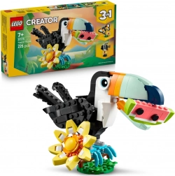 creator 3-en-1 : toucan tropical – set de construction 3 en 1