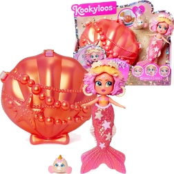 KookyLoos Sunset Fantasy Mermaid – figurine de sirène avec sac à main et accessoires