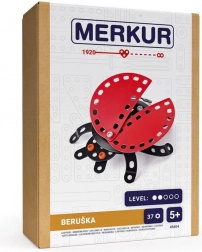Jeu de construction Merkur coccinelle 37 pcs