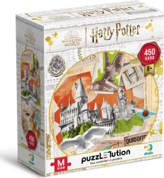 Puzzle Harry Potter : L'école des sorcelleries de Poudlard 450 pièces