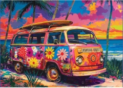Puzzle EUROGRAPHICS Baie VW – 500 pièces