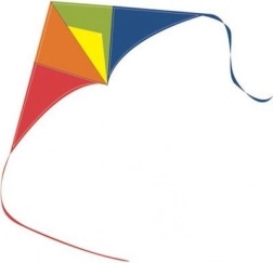 Mini cerf-volant delta 50 cm