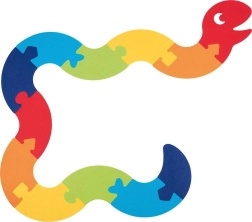Puzzle de contour au sol Serpent XXL