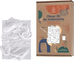 Coloriage 3D en plâtre CANDELLANA – tableau à peindre – Poissons