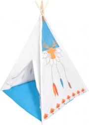 Teepee pour enfants ECOTOYS avec structure en bois et tapis de sol