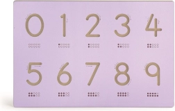 Panneau interchangeable avec chiffres 60 × 40 cm