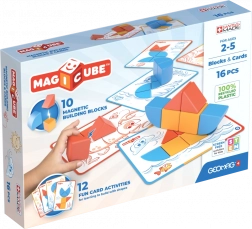 Geomag Magicube Blocks & Cards – jeu de construction magnétique 16 pièces