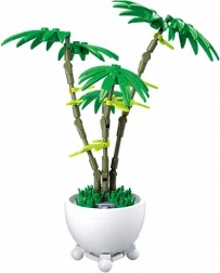 Sluban fleur en pot – palmier vert