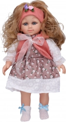 Poupée avec nœud 39 cm