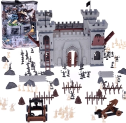 Set de soldats avec château, chevaliers et pirates – 302 pièces