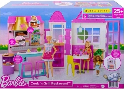 Restaurant avec accessoires Barbie