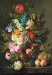 Puzzle Museum Collection : Nature morte aux fleurs 1000 pièces