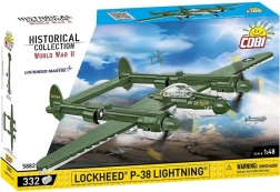 Kit de construction avion LOCKHEED P-38 Lightning – 332 pièces