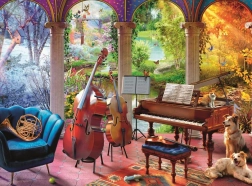 Puzzle Ravensburger Musique des quatre saisons XXL 100 pièces