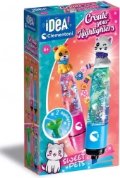 Clementoni Idea coffret créatif pour fabriquer des surligneurs Sweet Pets