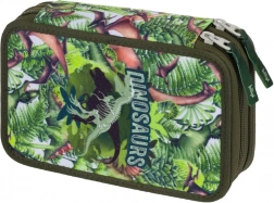 Trousse scolaire Baagl à deux étages Dinosaurs