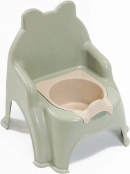 Pot de nuit pour enfant avec tigre EKO vert