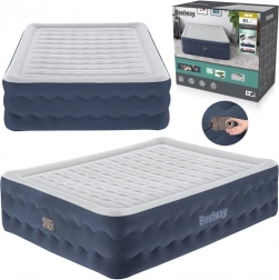 Bestway matelas pneumatique Queen Tritech avec pompe intégrée 203 × 152 × 51 cm