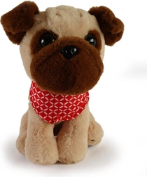 Chien en Peluche Beige
