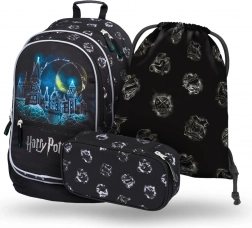 Ensemble scolaire BAAGL Harry Potter Poudlard – sac à dos, trousse et sac