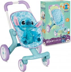 Disney Lilo & Stitch poussette pour poupées avec peluche STITCH de Smoby