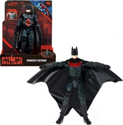 Figurine 12" BATMAN avec wingsuit et effets lumineux et sonores