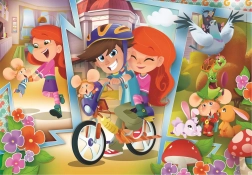 Puzzle Clementoni Souriceau Gigio et ses amis MAXI 60 pièces