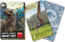 Jeu de 7 familles Jurassic World par Dino
